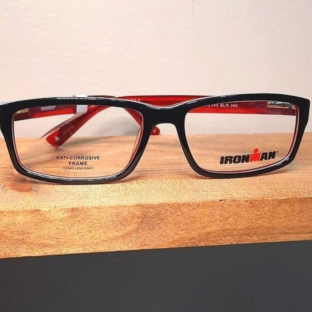 IRONMAN Eyeglass Frame, ANTI-CORROSIVE prescription-ready, 54-16-140